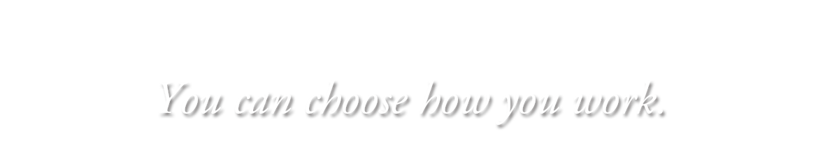 働き方選べます